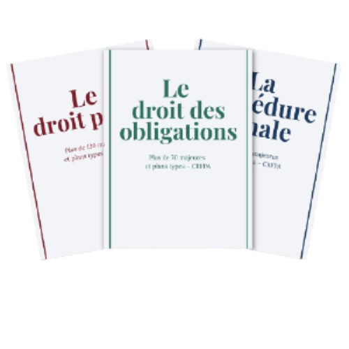 Pack CRFPA – Spécialité droit pénal